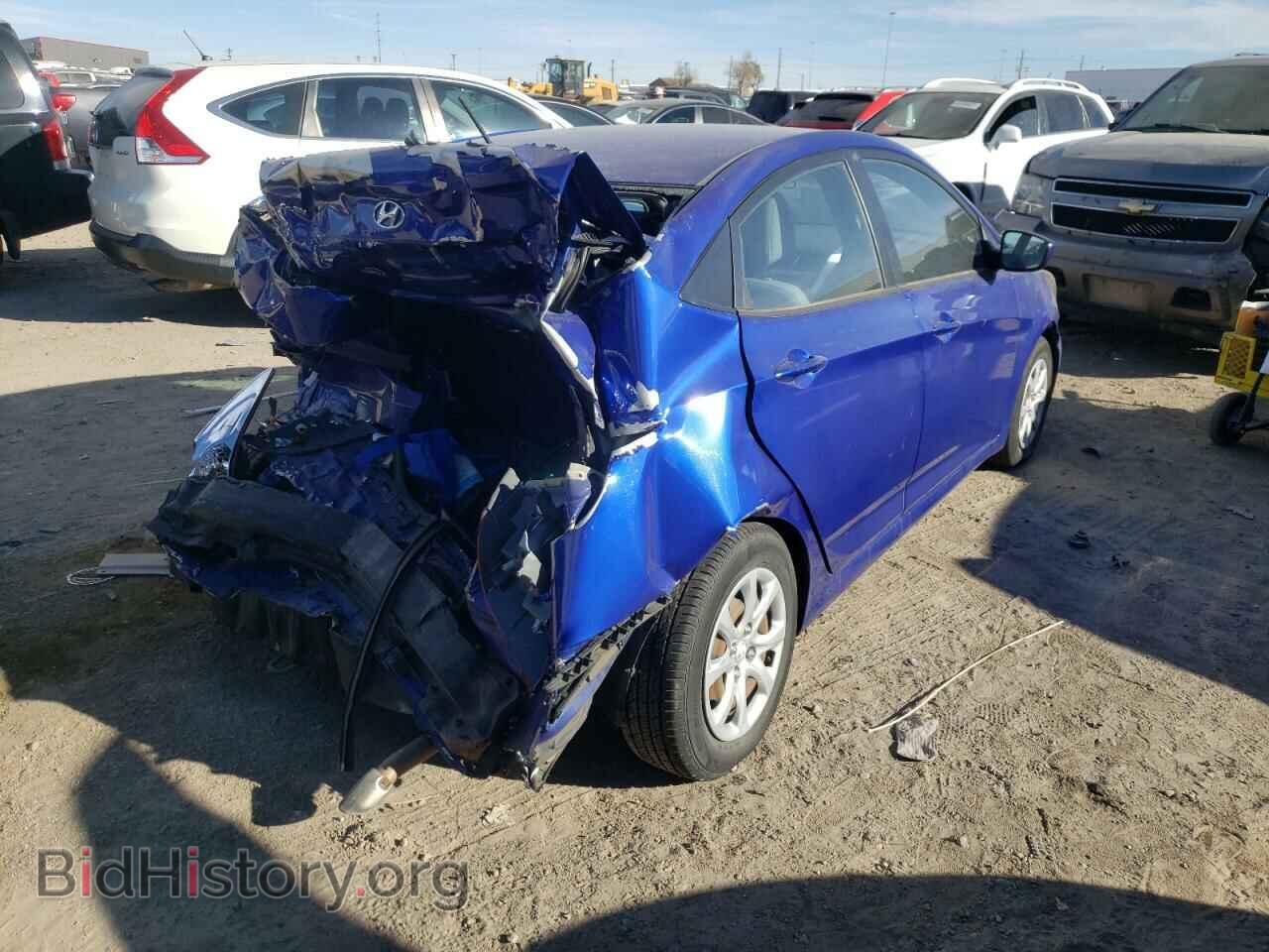 2014 HYUNDAI ACCENT - VIN: KMHCT4AE9EU682751 - Фото 4