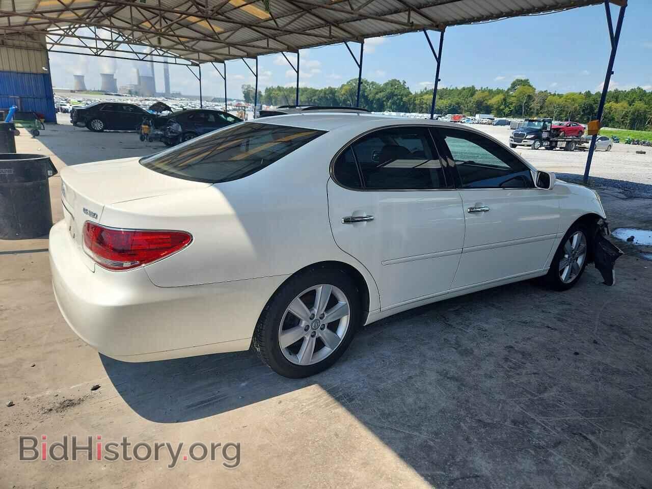 2005 LEXUS ES330 - VIN: JTHBA30G055123858 - Фото 3