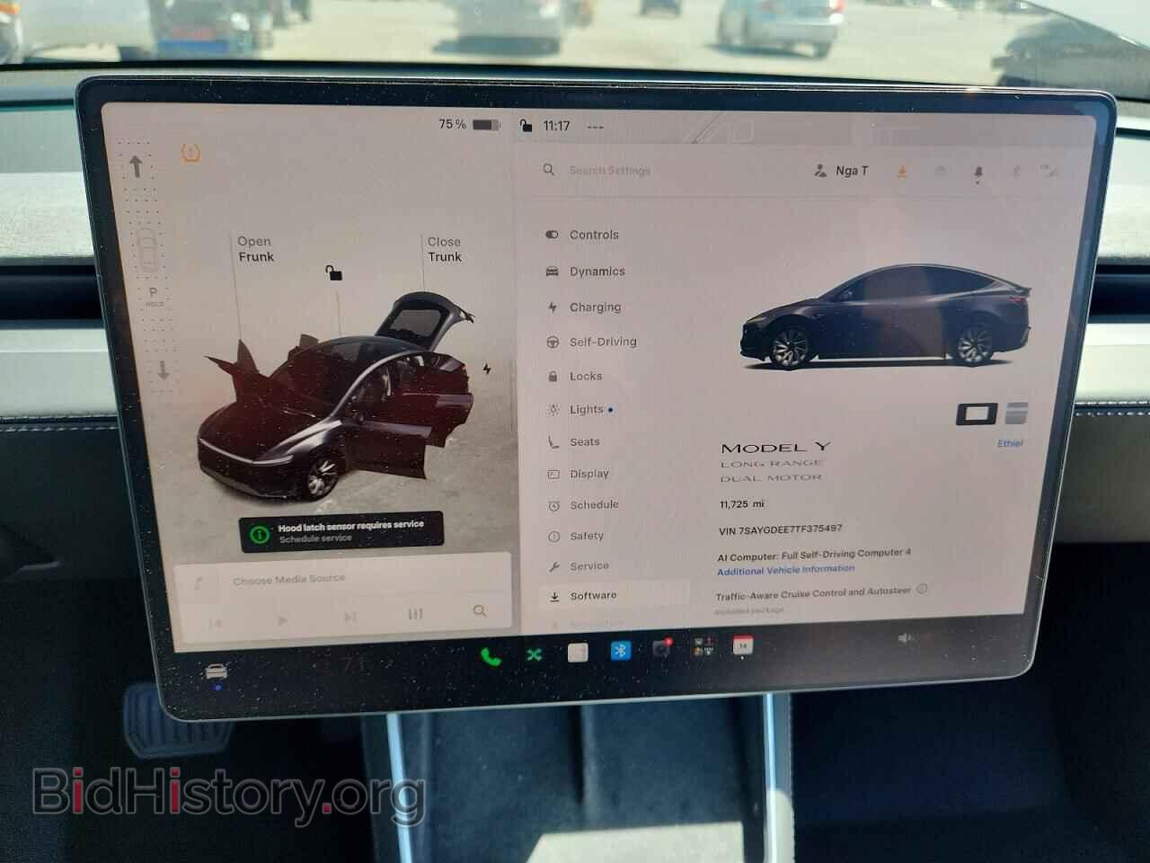 2026 TESLA MODEL Y - VIN: 7SAYGDEE7TF375497 - Photo 9