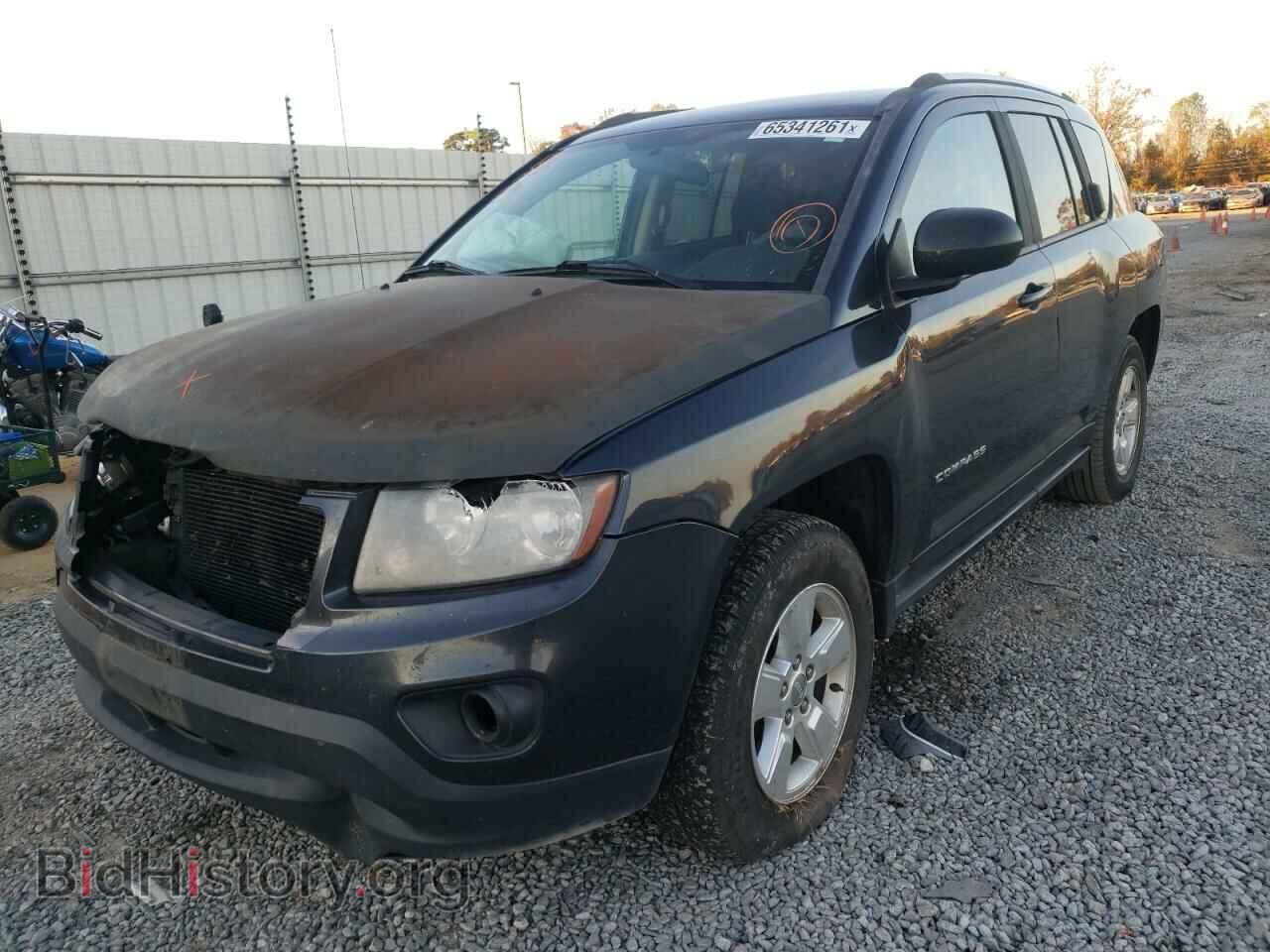 2014 JEEP COMPASS - VIN: 1C4NJCBA4ED865435 - Фото 2
