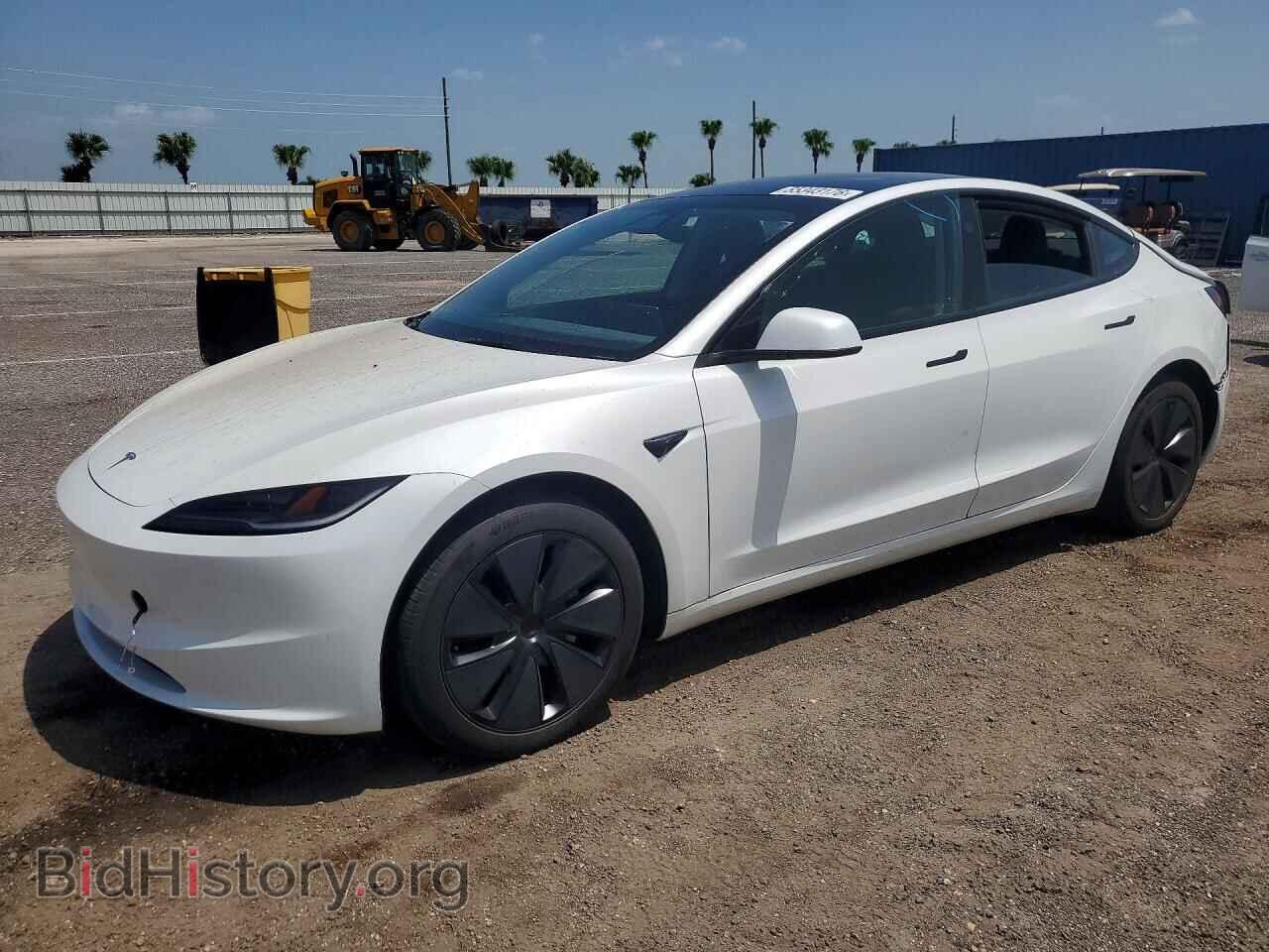 Photo 5YJ3E1EA2RF722381 - TESLA MODEL 3 2024
