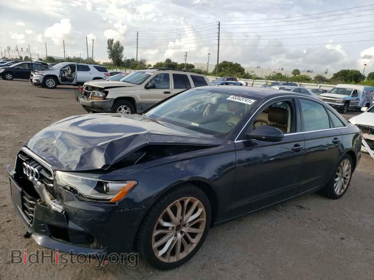 2014 AUDI A6 - VIN: WAUDFAFC9EN142989 - Фото 2