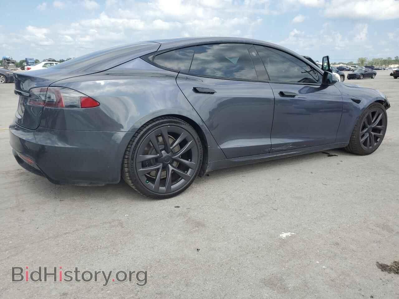2021 TESLA MODEL S - VIN: 5YJSA1E50MF436127 - Фото 3