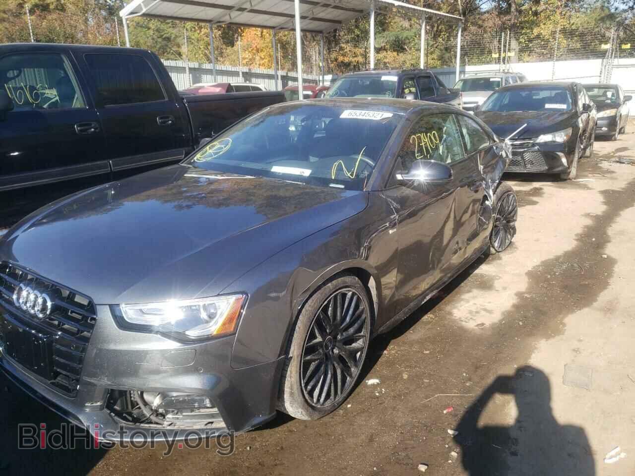 2017 AUDI A5 - VIN: WAUD2AFR3HA000617 - Фото 2