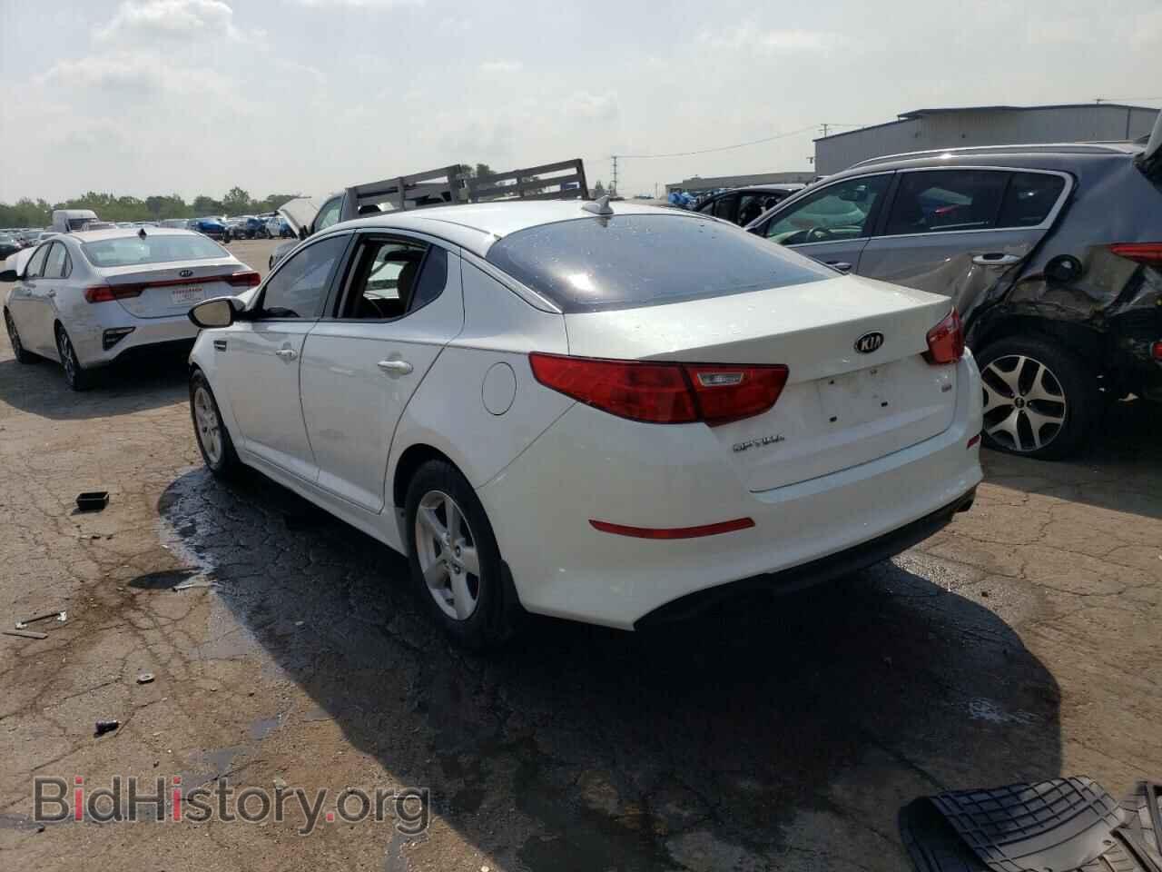 2015 KIA OPTIMA - VIN: KNAGM4A71F5641236 - Фото 2