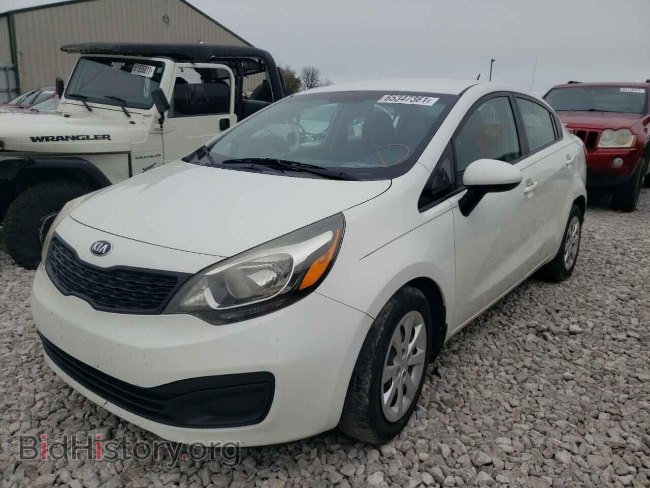2013 KIA RIO - VIN: KNADM4A36D6153617 - Фото 2