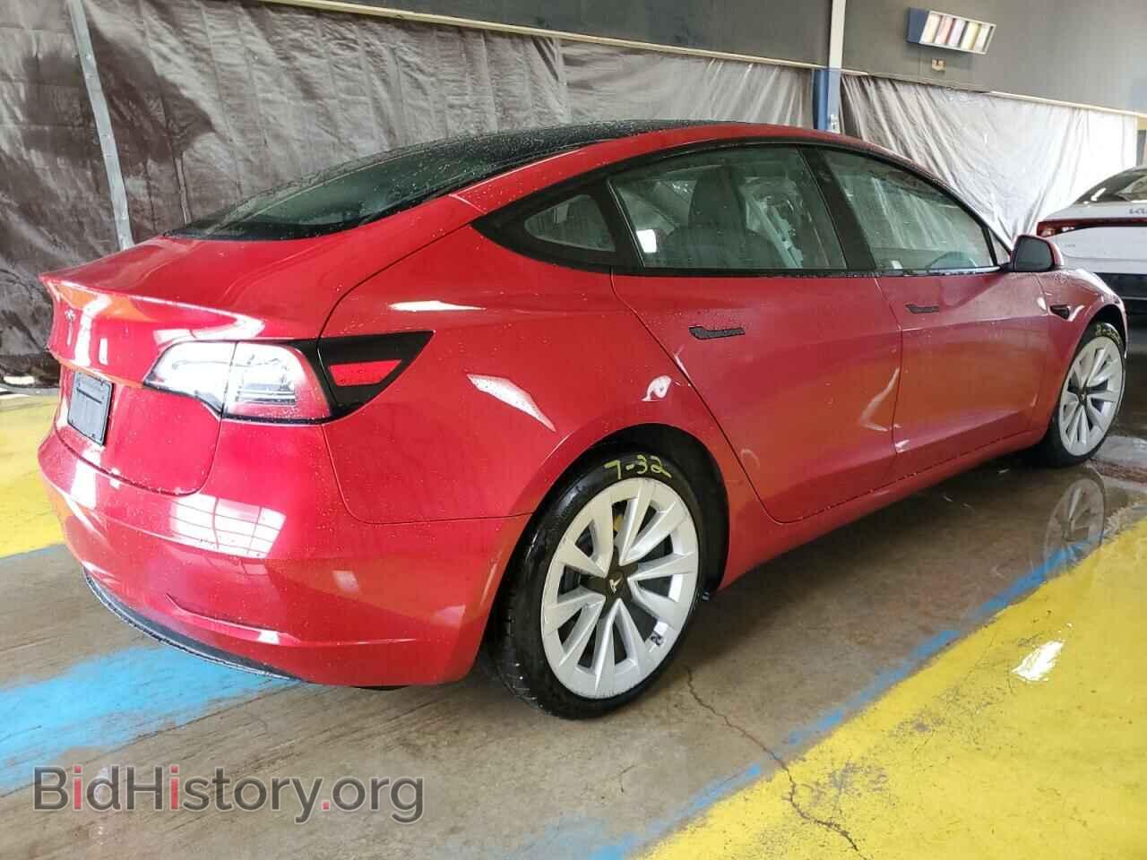 2022 TESLA MODEL 3 - VIN: 5YJ3E1EA6NF290761 - Фото 3