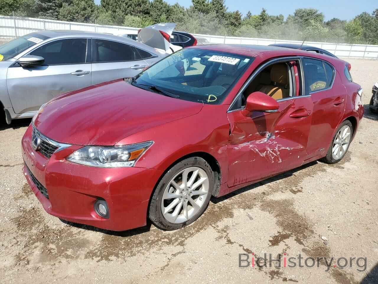 Photo JTHKD5BH1D2131931 - LEXUS CT 200 2013