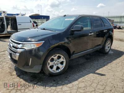 2011 Ford EDGE SEL, черный — VIN 2FMDK4JC7BBA73195, Copart