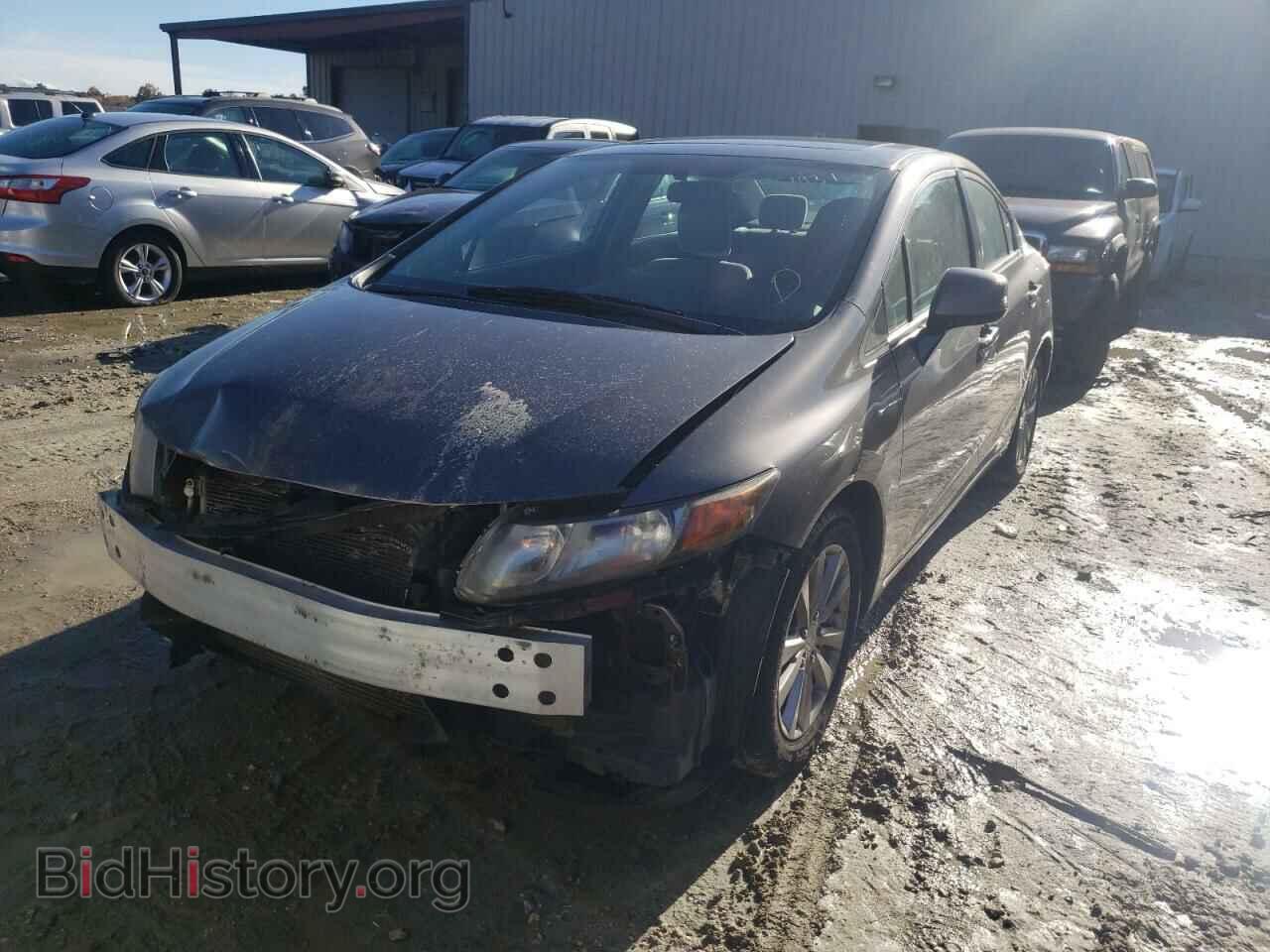 2012 HONDA CIVIC - VIN: 19XFB2F83CE060072 - Фото 2
