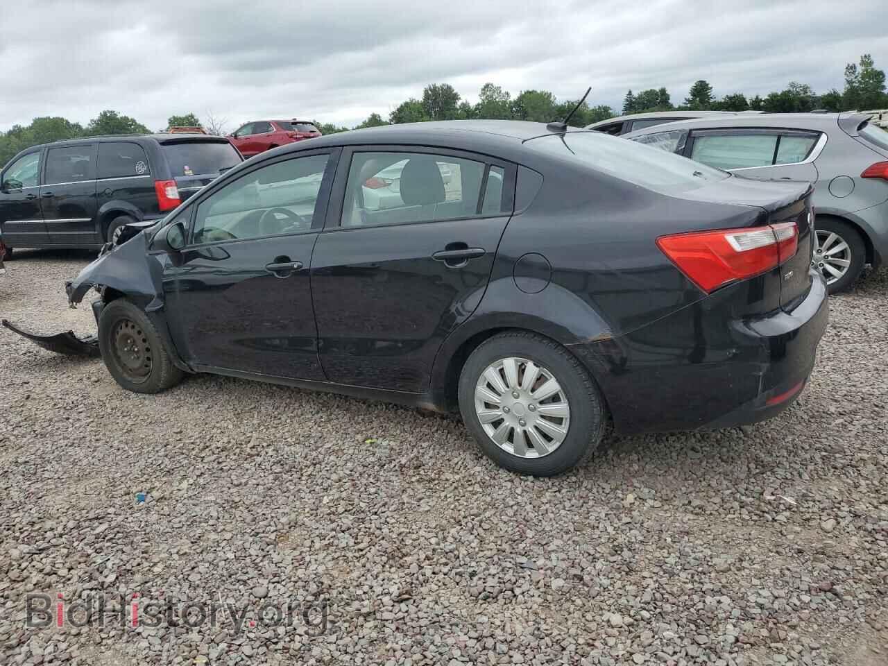 2012 KIA RIO - VIN: KNADM4A35C6044001 - Фото 2