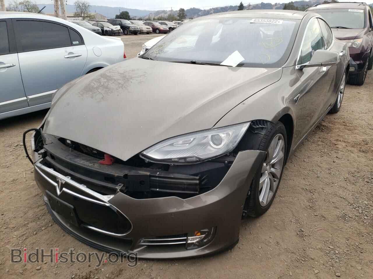 2015 TESLA MODEL S - VIN: 5YJSA1E23FF102540 - Фото 2
