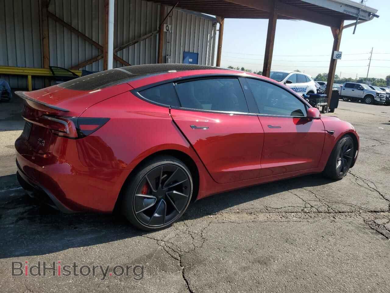 2024 TESLA MODEL 3 - VIN: 5YJ3E1ETXRF784337 - Фото 3