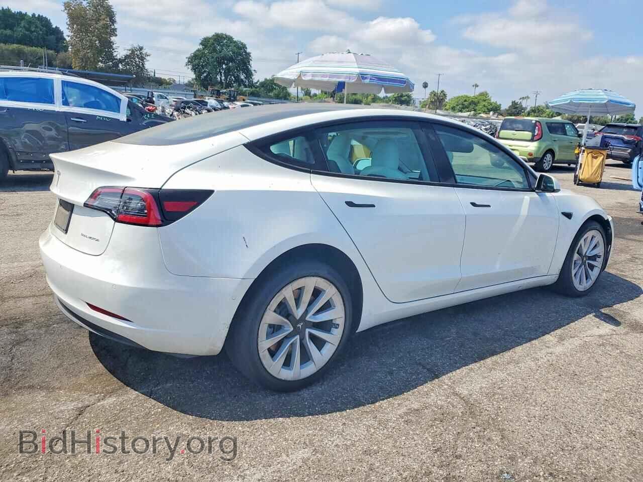 2022 TESLA MODEL 3 - VIN: 5YJ3E1EB7NF265344 - Photo 3