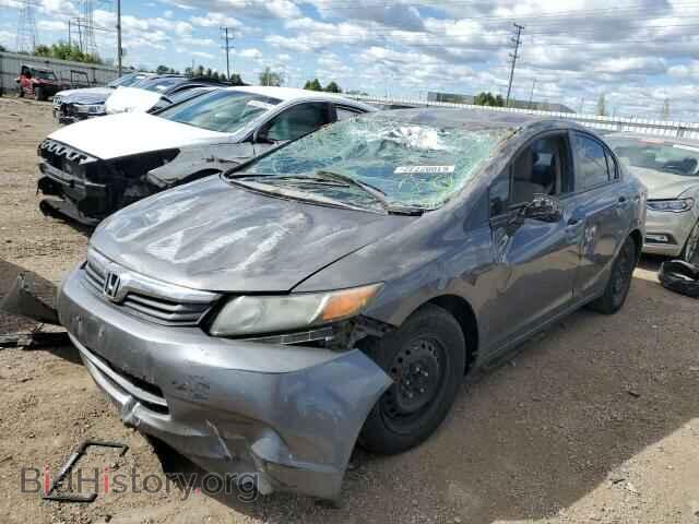 2012 HONDA CIVIC - VIN: 2HGFB2F55CH544515 - Фото 2
