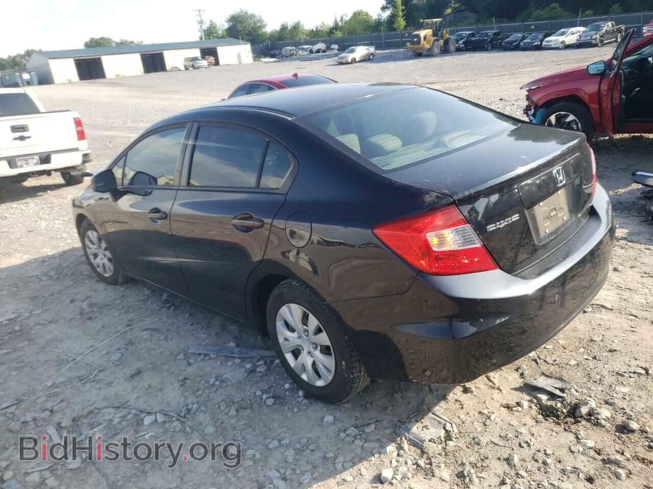 2012 HONDA CIVIC - VIN: 2HGFB2F52CH308923 - Фото 2