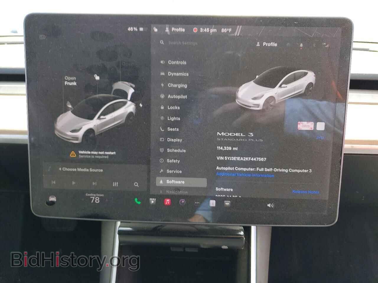 2019 TESLA MODEL 3 - VIN: 5YJ3E1EA2KF447567 - Photo 9