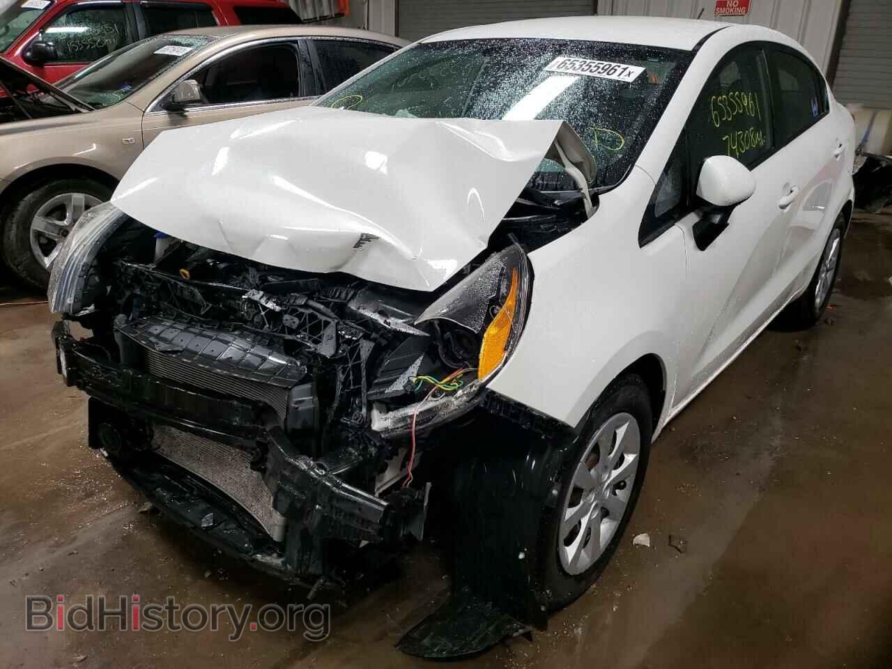 2016 KIA RIO - VIN: KNADM4A34G6574336 - Фото 2