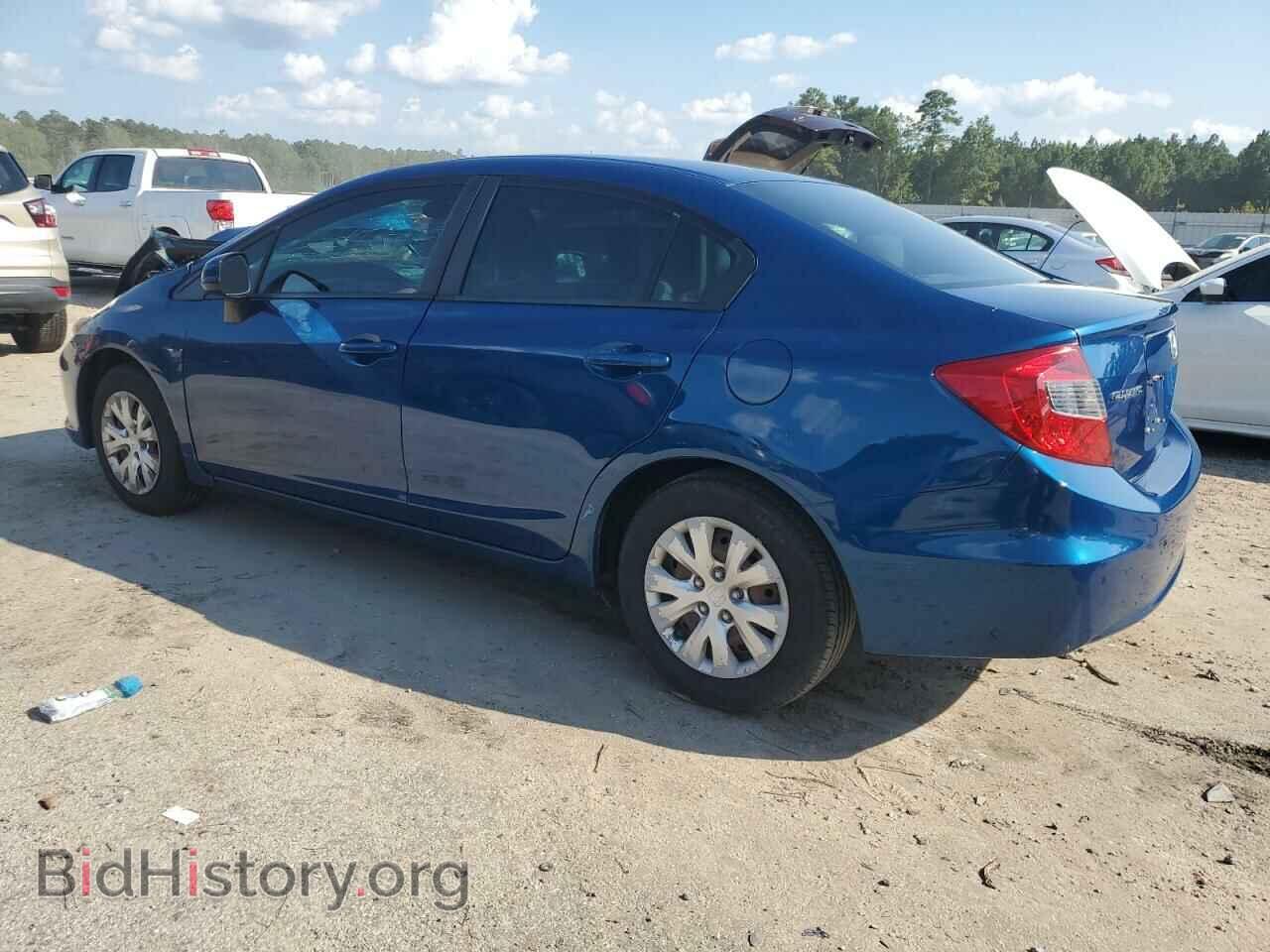 2012 HONDA CIVIC - VIN: 19XFB2F57CE045256 - Фото 2