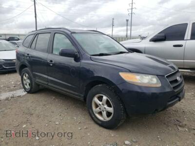 2007 Hyundai SANTA FE Santa FE G, blue — VIN 5NMSG13D37H112228, Copart
