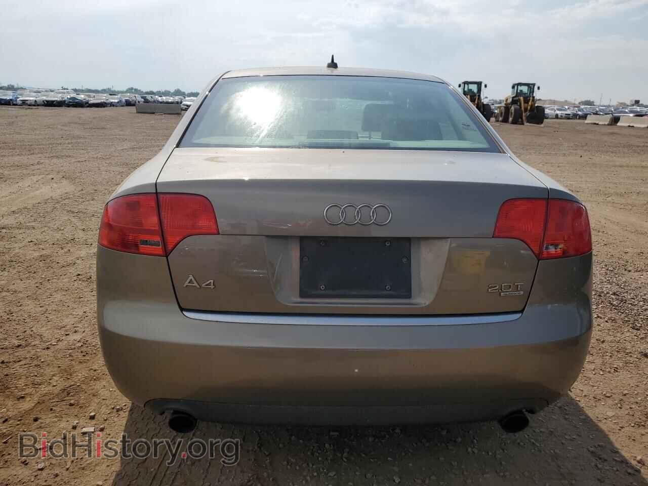 2007 AUDI A4 - VIN: WAUDF78E67A231589 - Фото 6