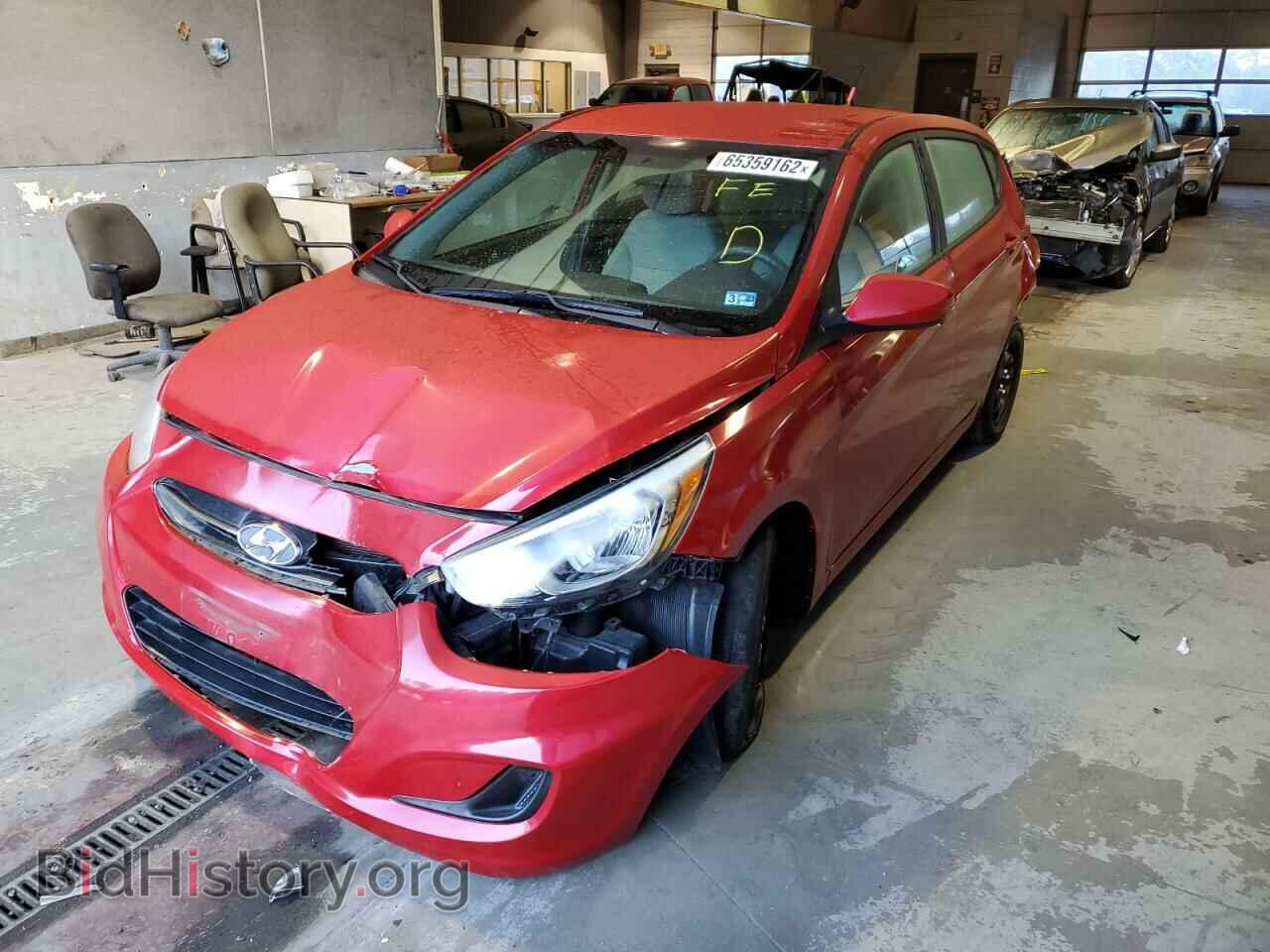 2017 HYUNDAI ACCENT - VIN: KMHCT5AE1HU310525 - Фото 2