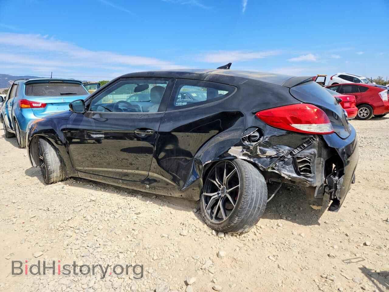 2013 HYUNDAI VELOSTER - VIN: KMHTC6AD2DU108199 - Photo 2