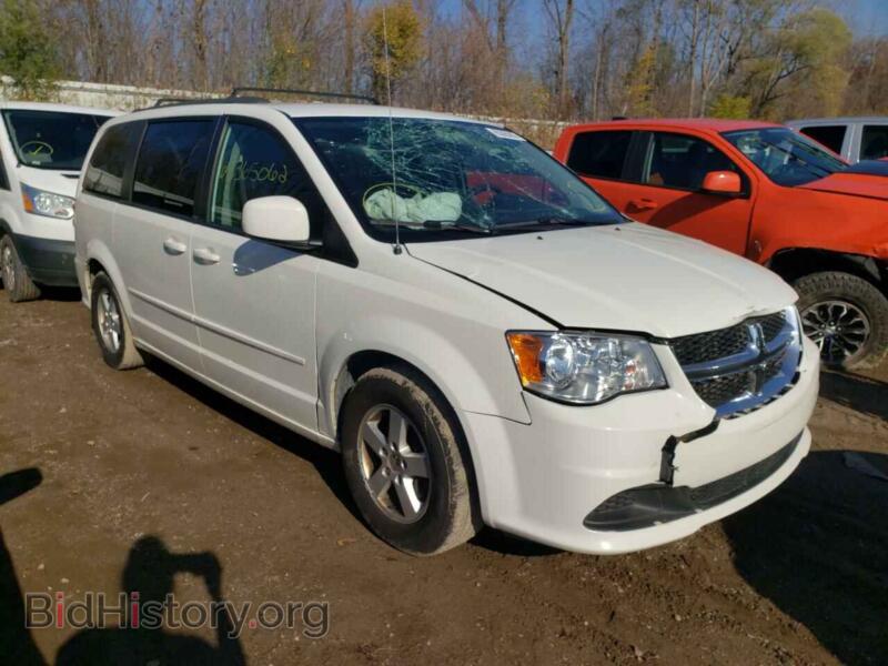 2012 Dodge CARAVAN Grand Cara (VIN 2C4RDGCG1CR388475) — photo 1 of 10, Copart, damage: front end