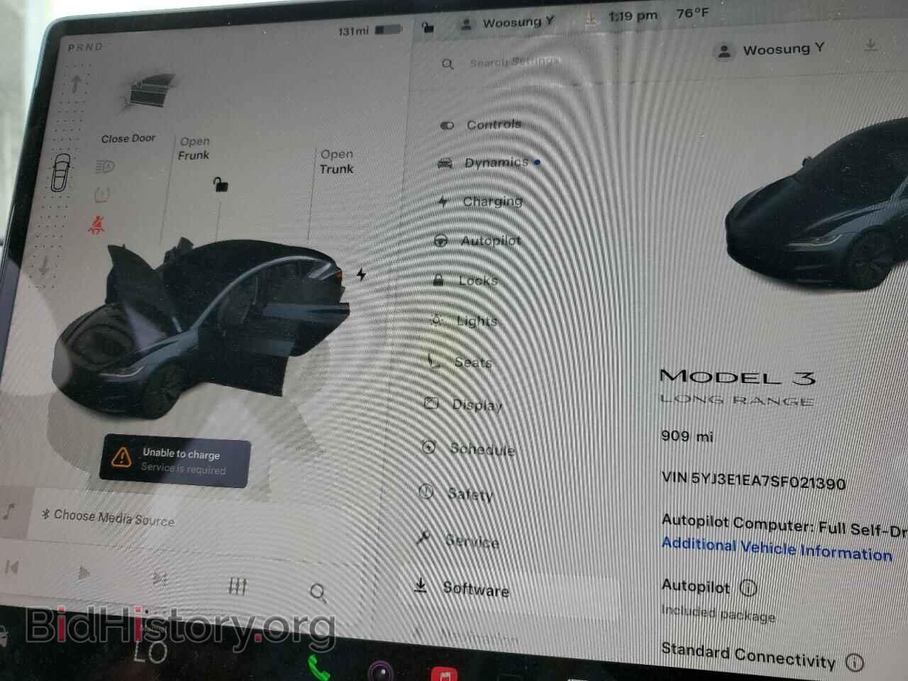 2025 TESLA MODEL 3 - VIN: 5YJ3E1EA7SF021390 - Photo 9