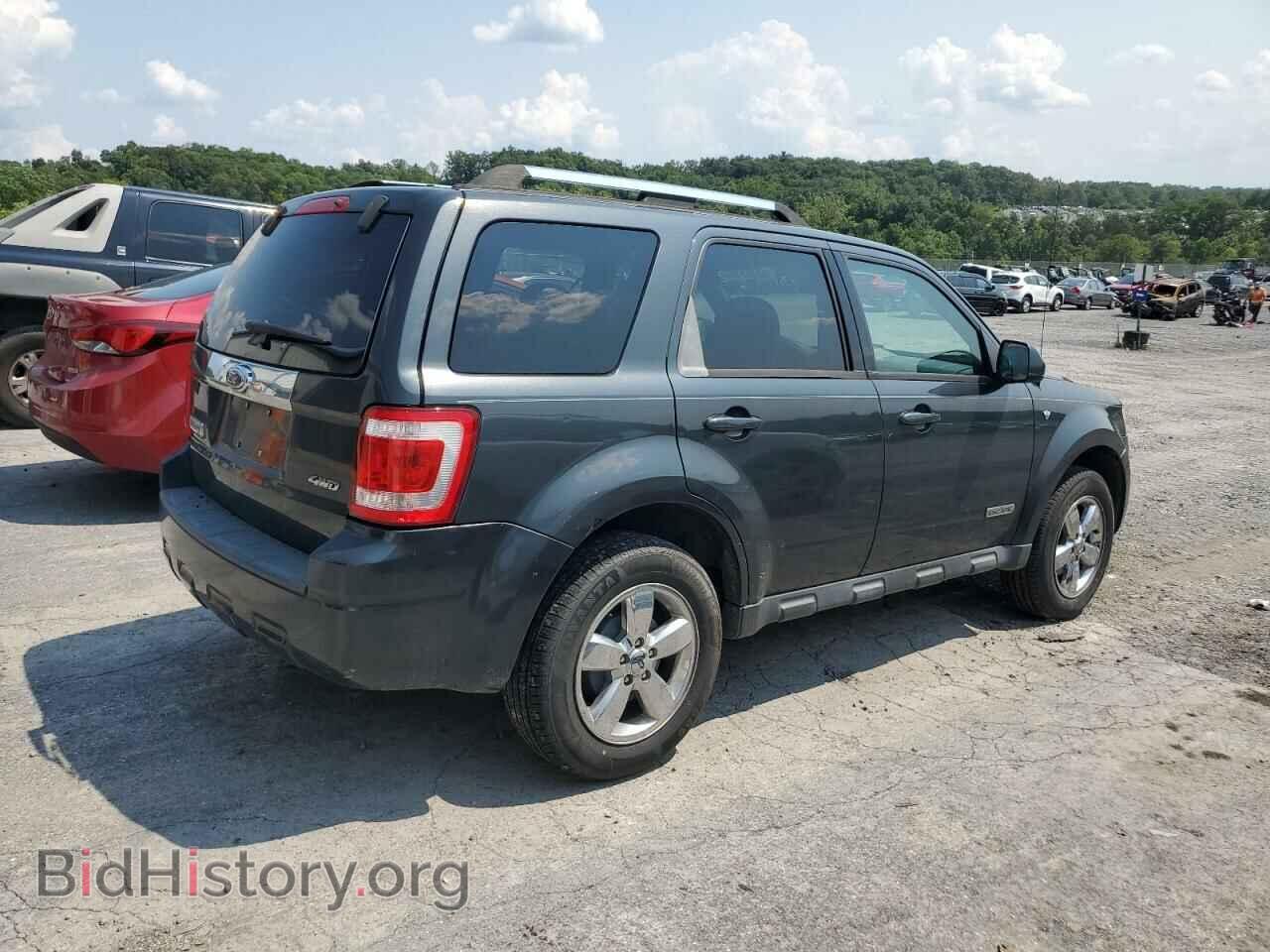 2008 FORD ESCAPE - VIN: 1FMCU94138KC93199 - Фото 3