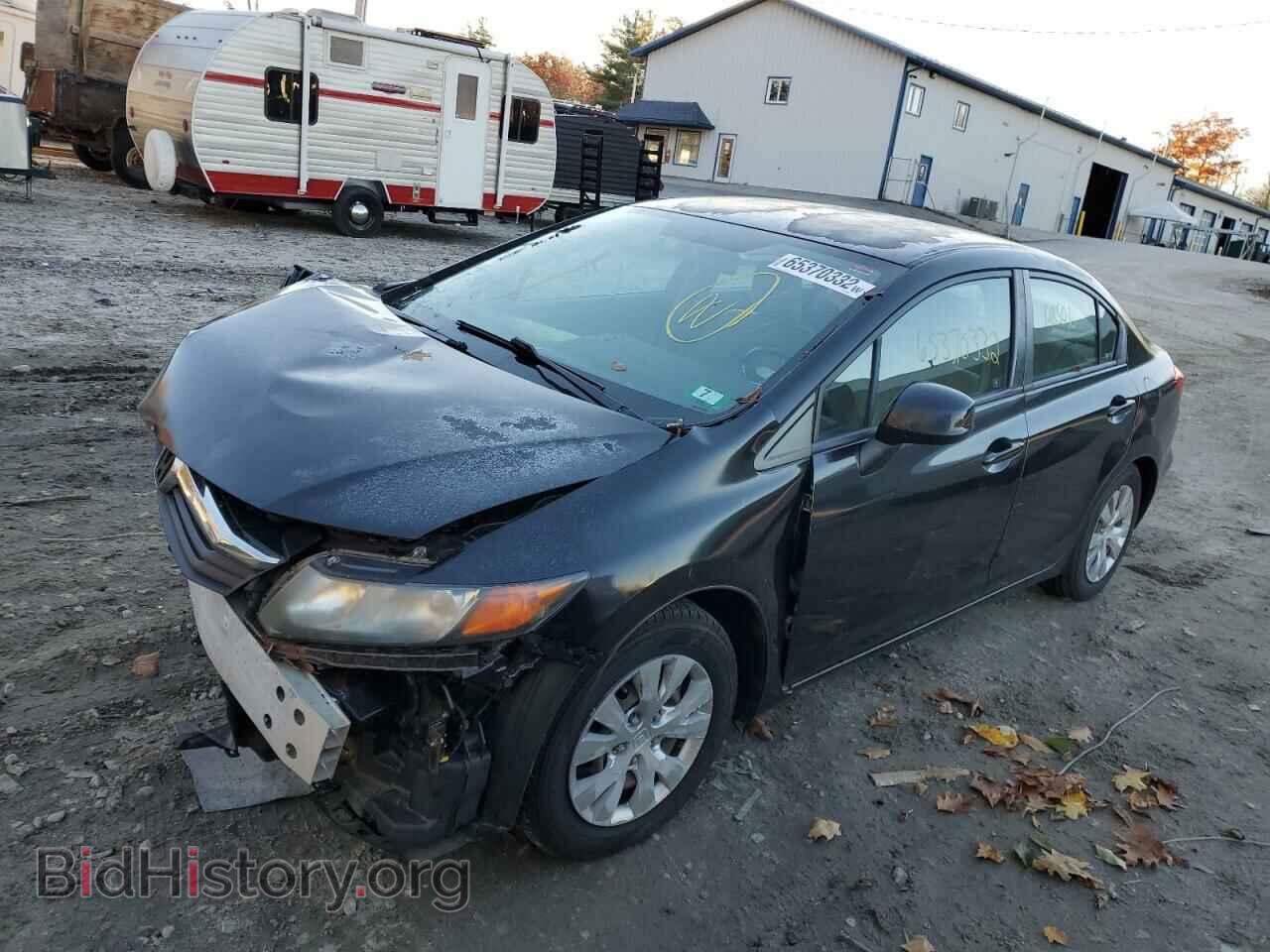 2012 HONDA CIVIC - VIN: 2HGFB2E53CH556681 - Фото 2