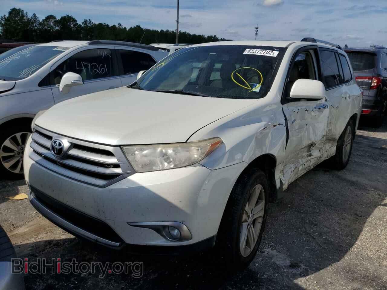 2012 TOYOTA HIGHLANDER - VIN: 5TDYK3EH5CS051735 - Фото 2