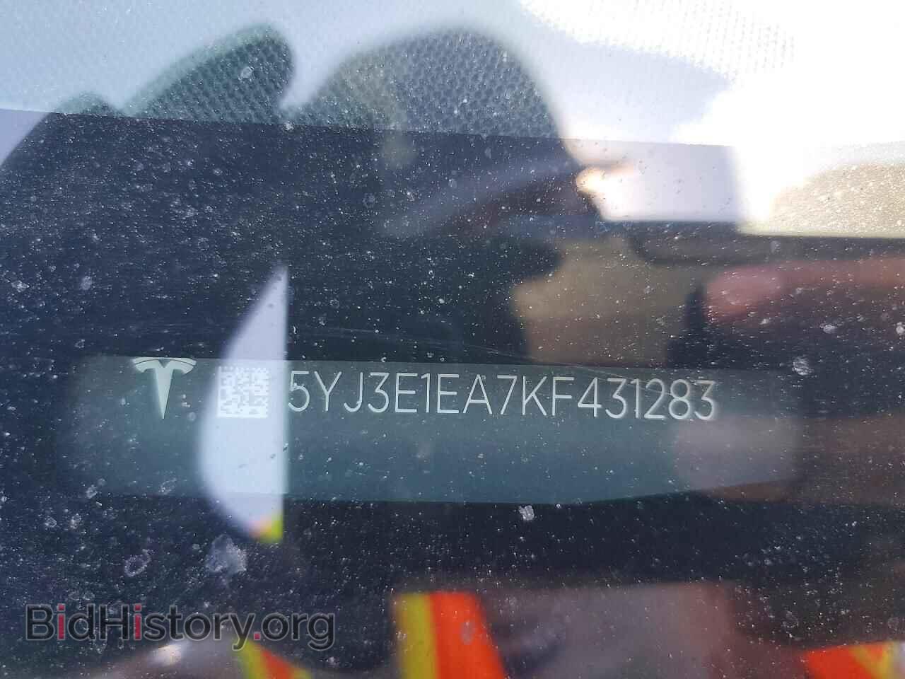2019 TESLA MODEL 3 - VIN: 5YJ3E1EA7KF431283 - Photo 13