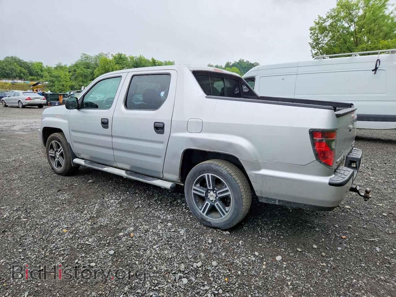 2014 HONDA RIDGELINE - VIN: 5FPYK1F75EB004097 - Фото 2