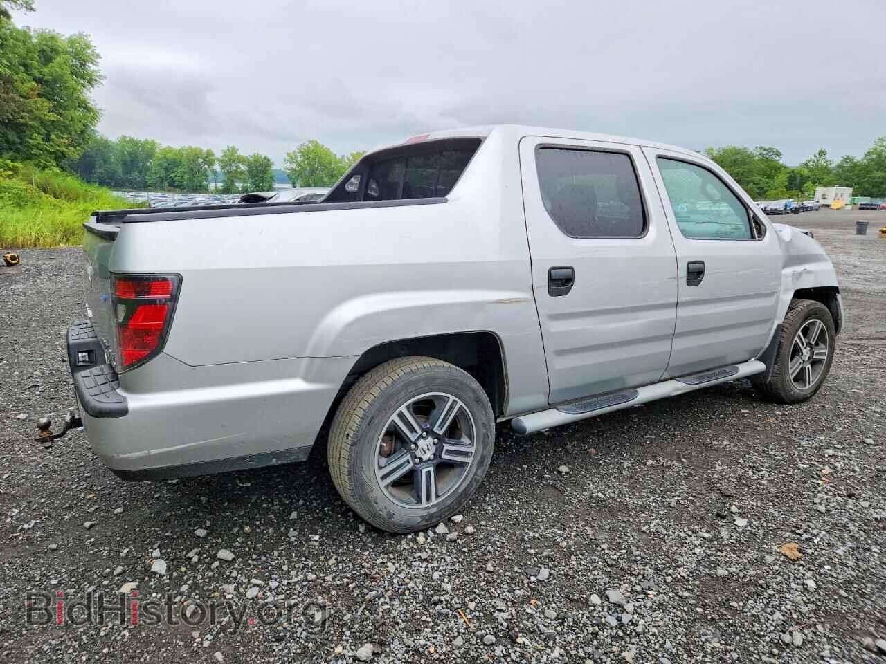 2014 HONDA RIDGELINE - VIN: 5FPYK1F75EB004097 - Фото 3
