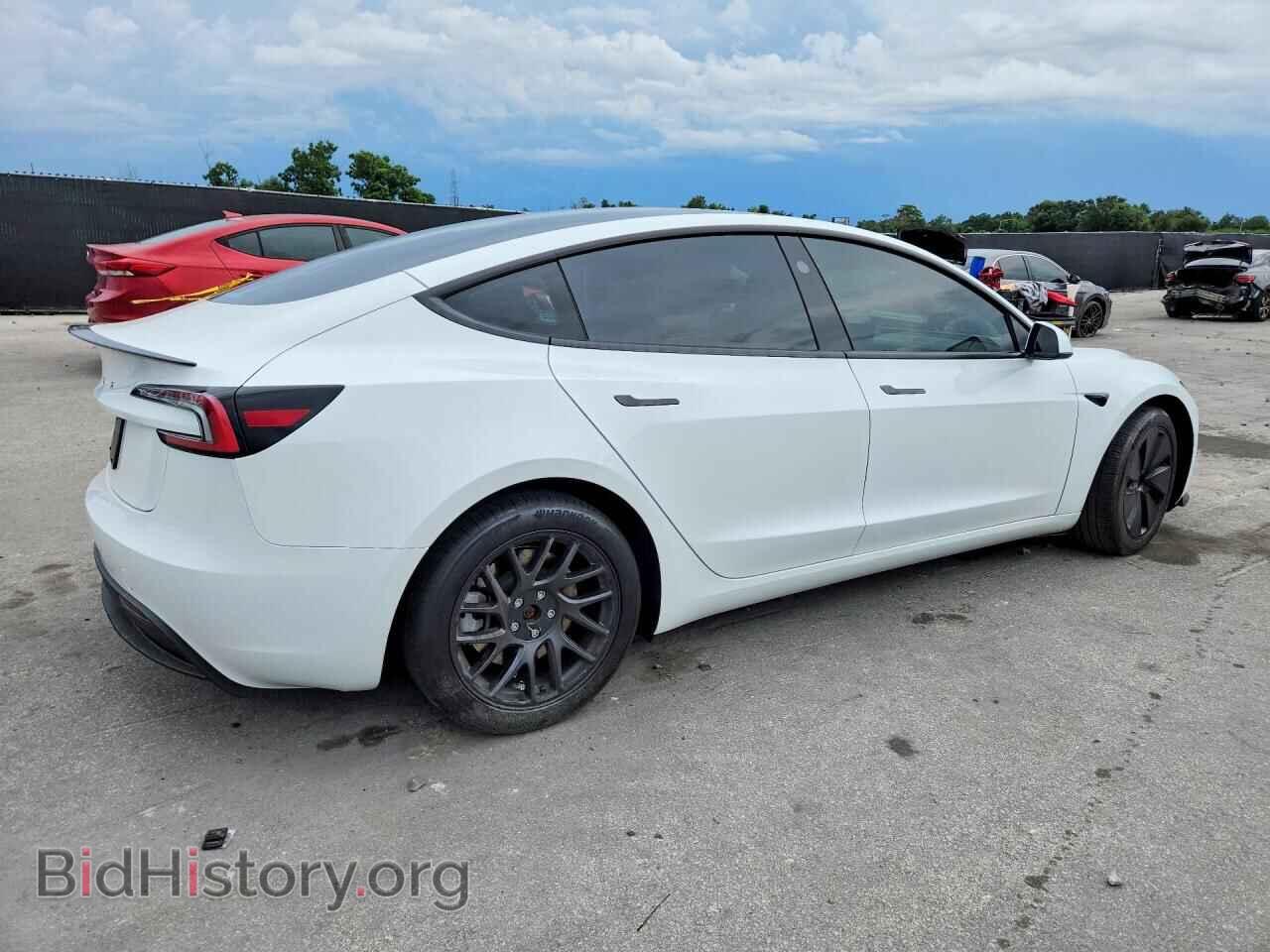 2024 TESLA MODEL 3 - VIN: 5YJ3E1EA0RF743763 - Photo 3