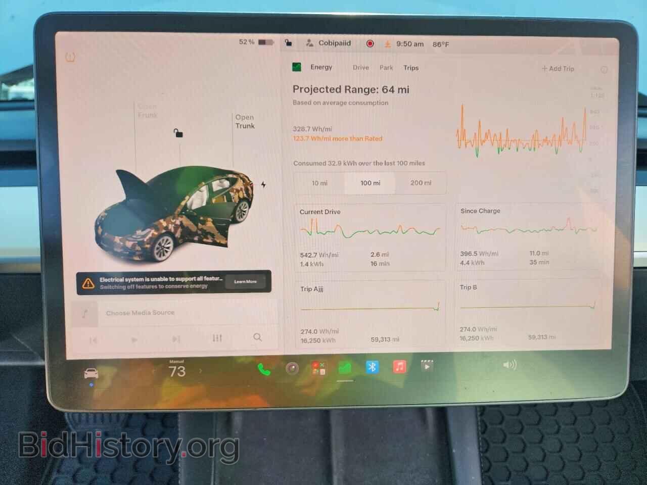 2021 TESLA MODEL 3 - VIN: 5YJ3E1EA5MF978104 - Фото 9