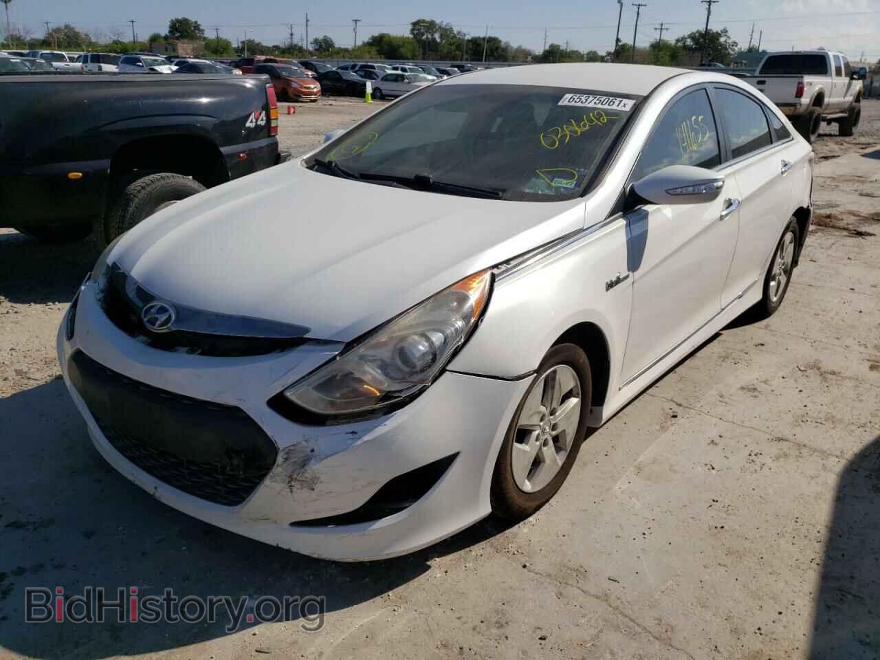 2012 HYUNDAI SONATA - VIN: KMHEC4A41CA030642 - Фото 2