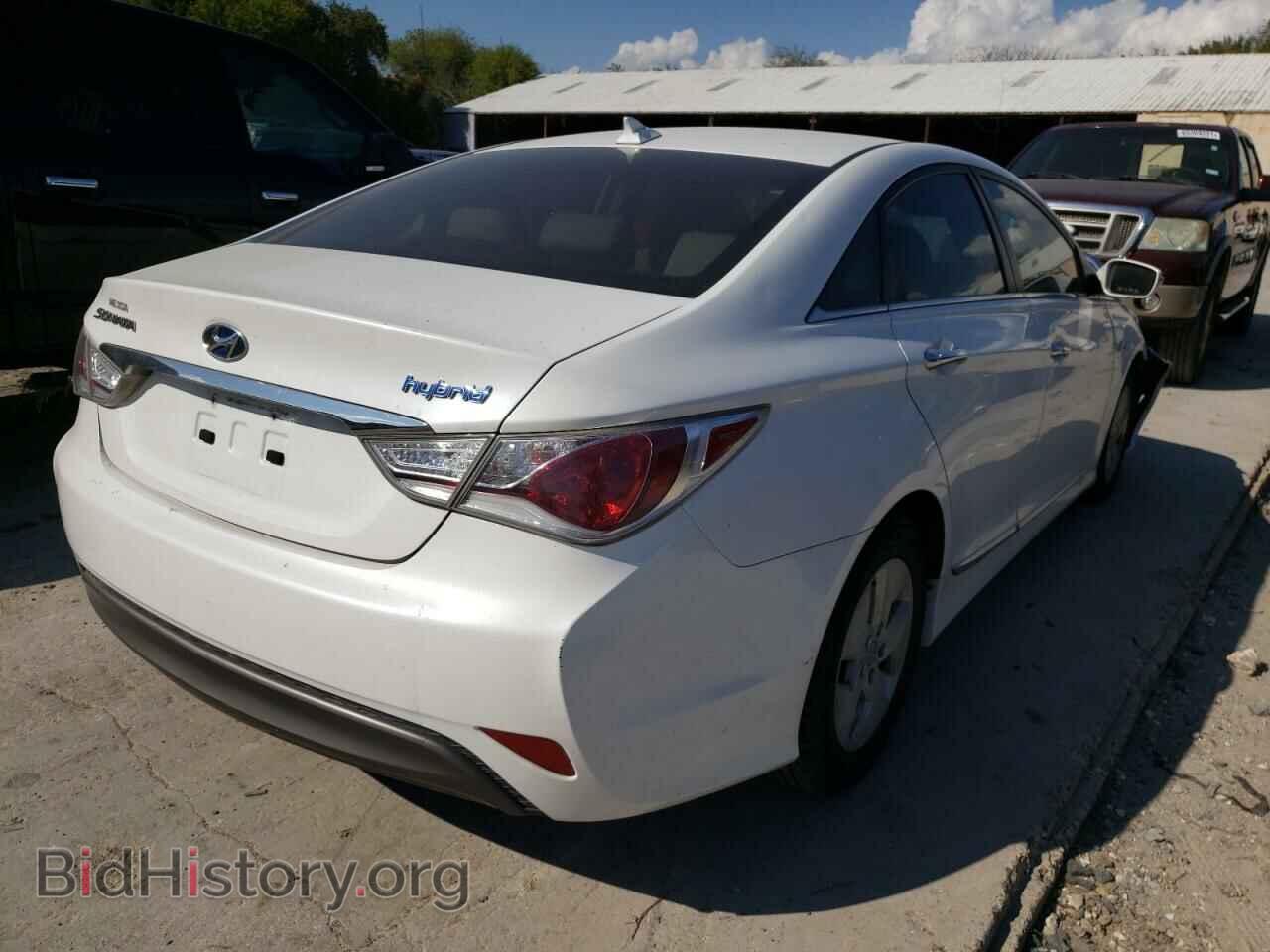 2012 HYUNDAI SONATA - VIN: KMHEC4A41CA030642 - Фото 4