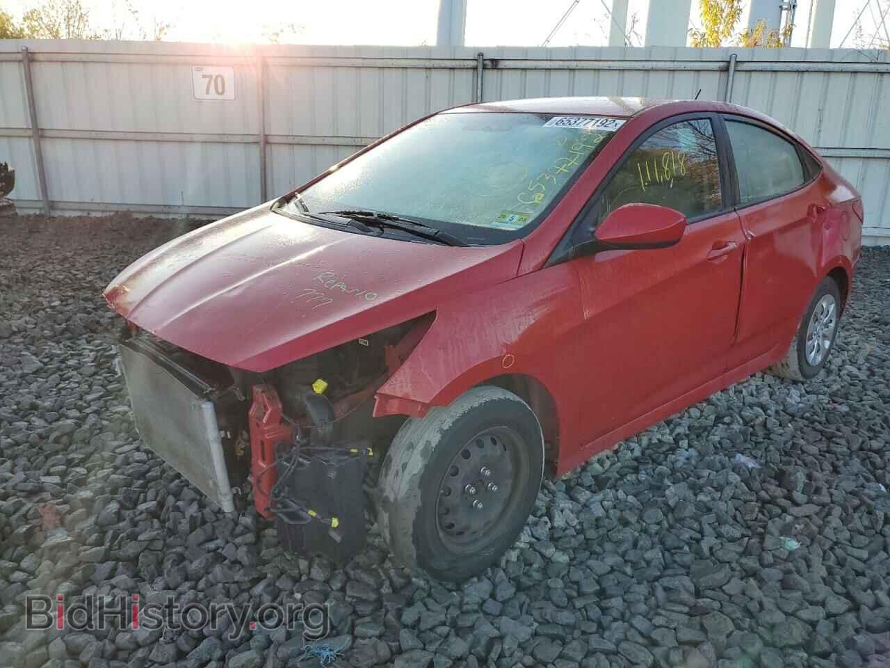 2016 HYUNDAI ACCENT - VIN: KMHCT4AE2GU986037 - Фото 2
