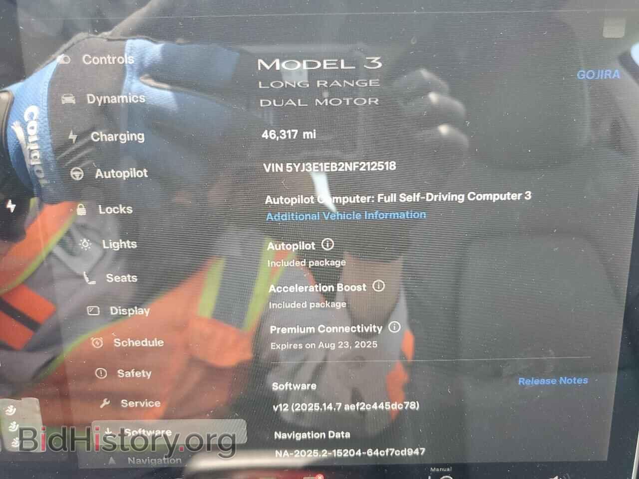 2022 TESLA MODEL 3 - VIN: 5YJ3E1EB2NF212518 - Photo 9
