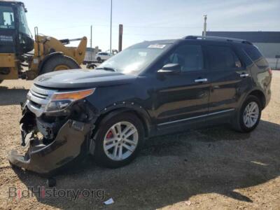 2013 Ford EXPLORER XLT, black — VIN 1FM5K8D88DGB08874, Copart