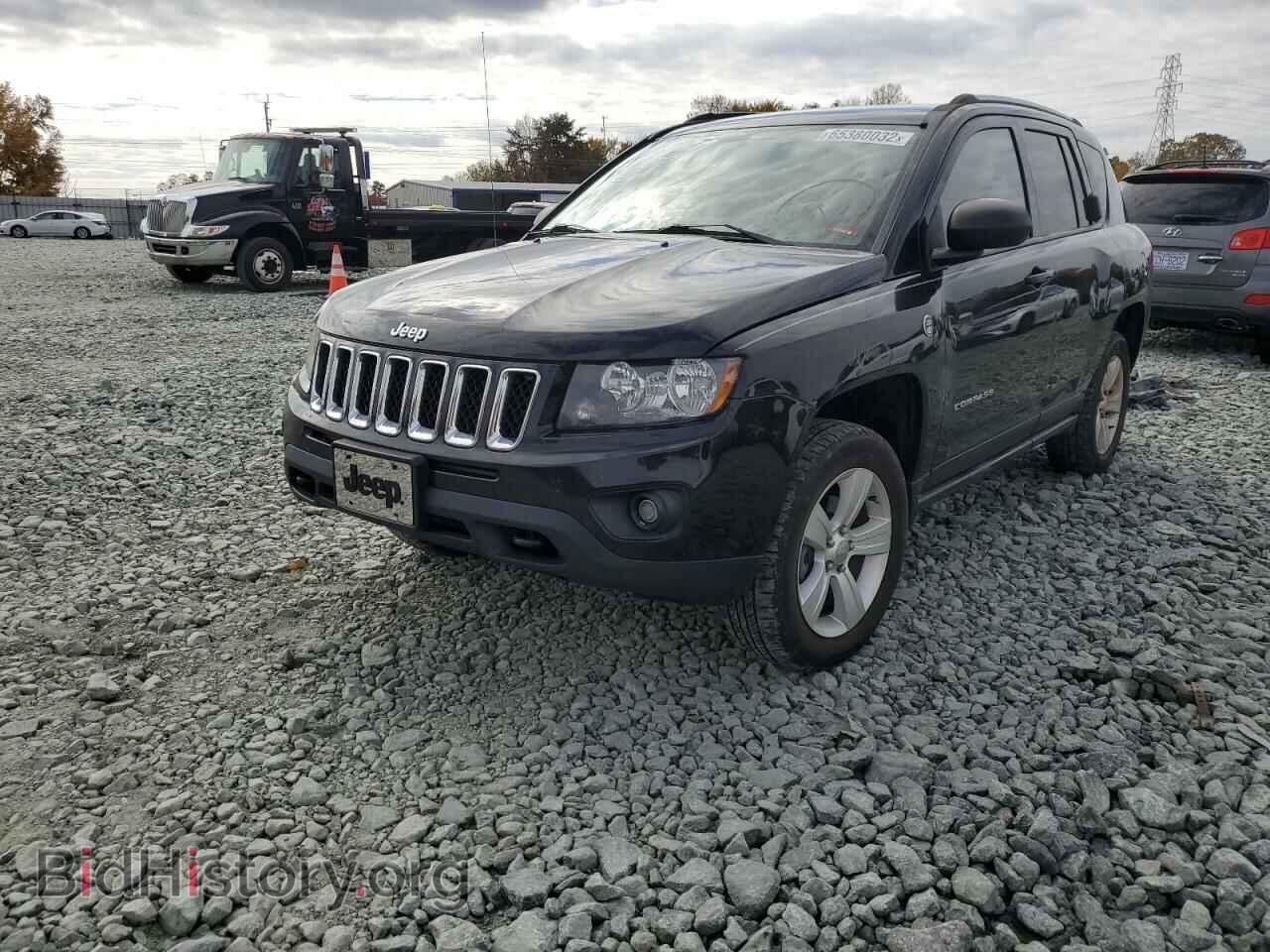 2016 JEEP COMPASS - VIN: 1C4NJDBB2GD511835 - Фото 2