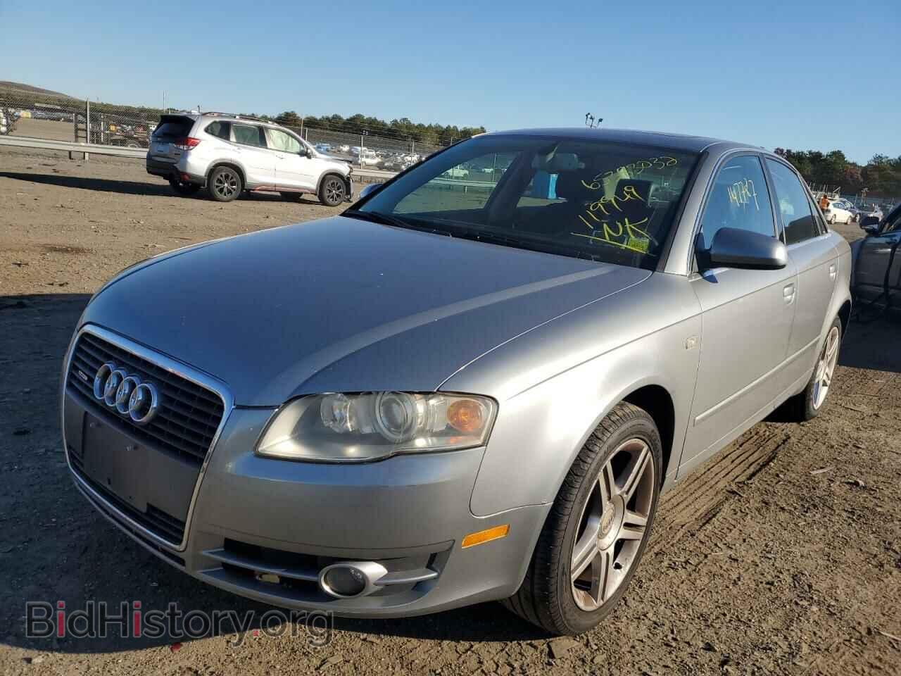 2007 AUDI A4 - VIN: WAUDF78E97A119949 - Фото 2