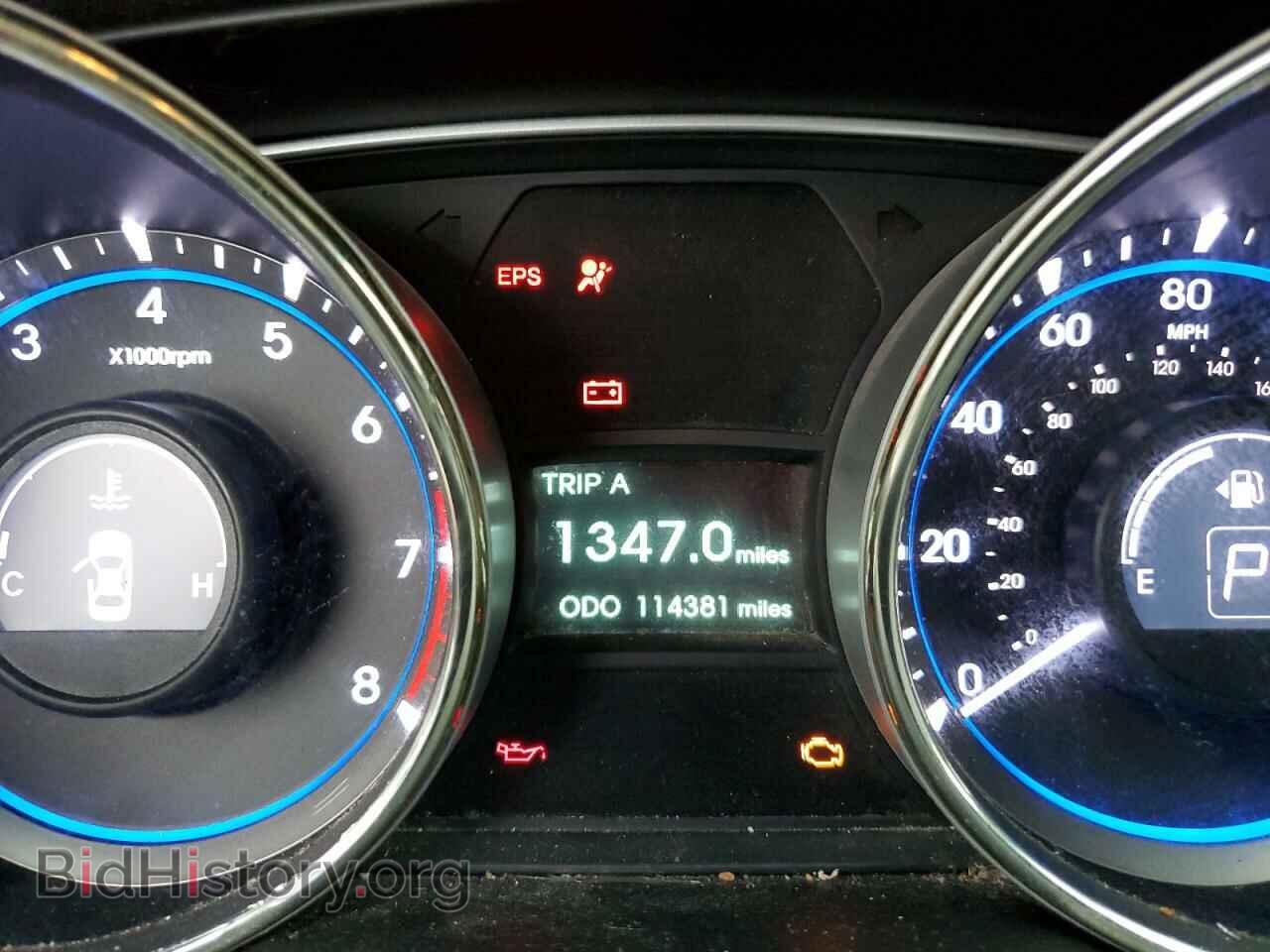 2013 HYUNDAI SONATA - VIN: 5NPEC4AC3DH585372 - Фото 8