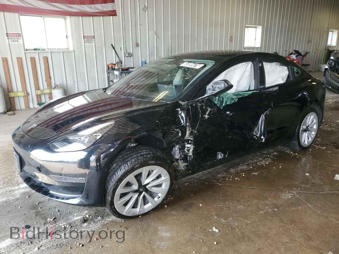 Photo 5YJ3E1EA1NF290893 - TESLA MODEL 3 2022