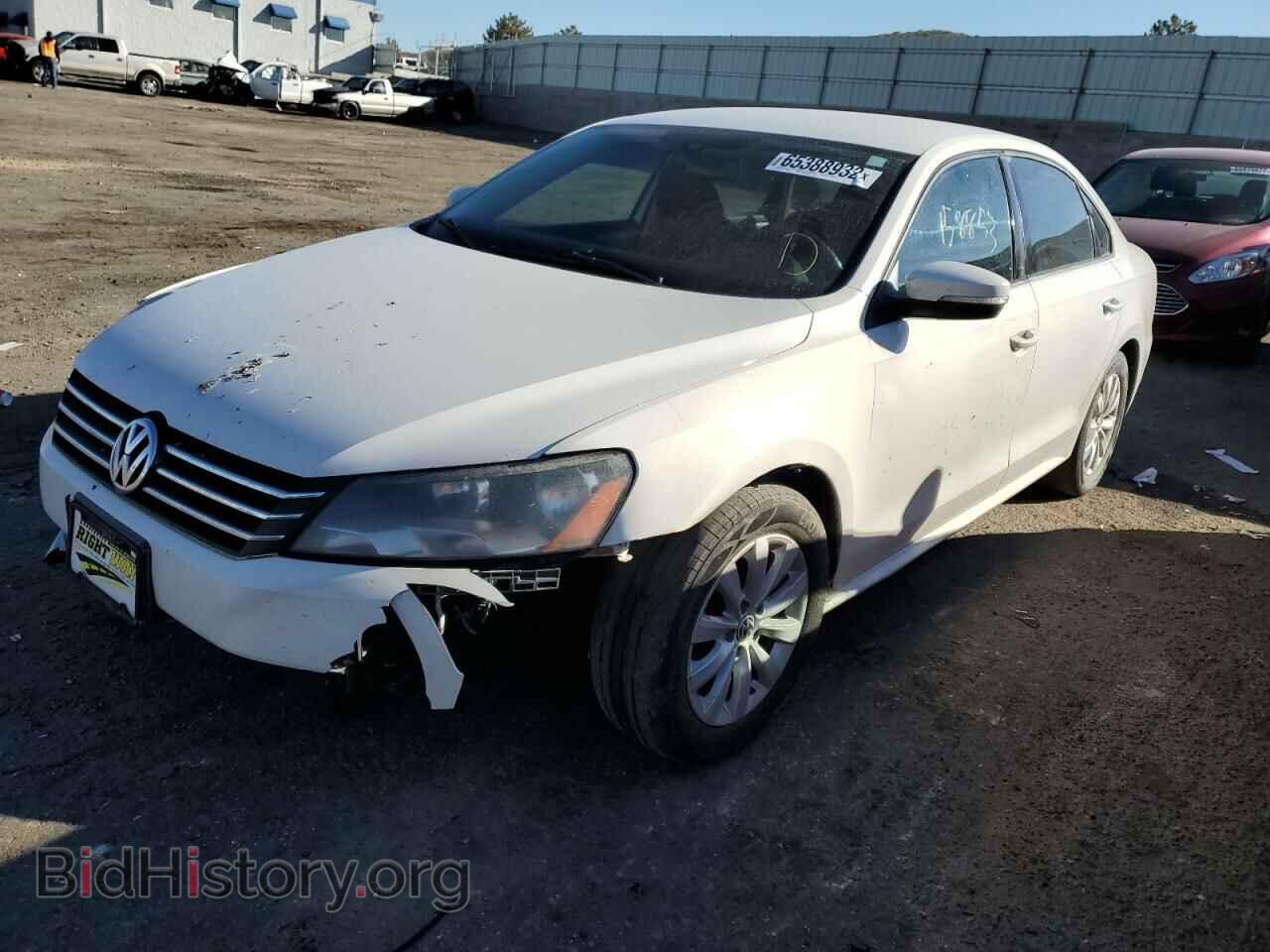 2013 VOLKSWAGEN PASSAT - VIN: 1VWAP7A31DC017439 - Фото 2