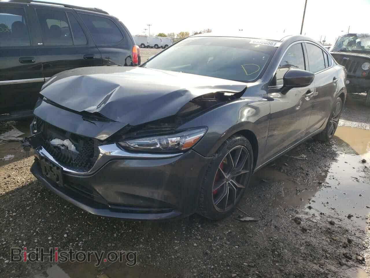 2018 MAZDA 6 - VIN: JM1GL1TY7J1323647 - Фото 2