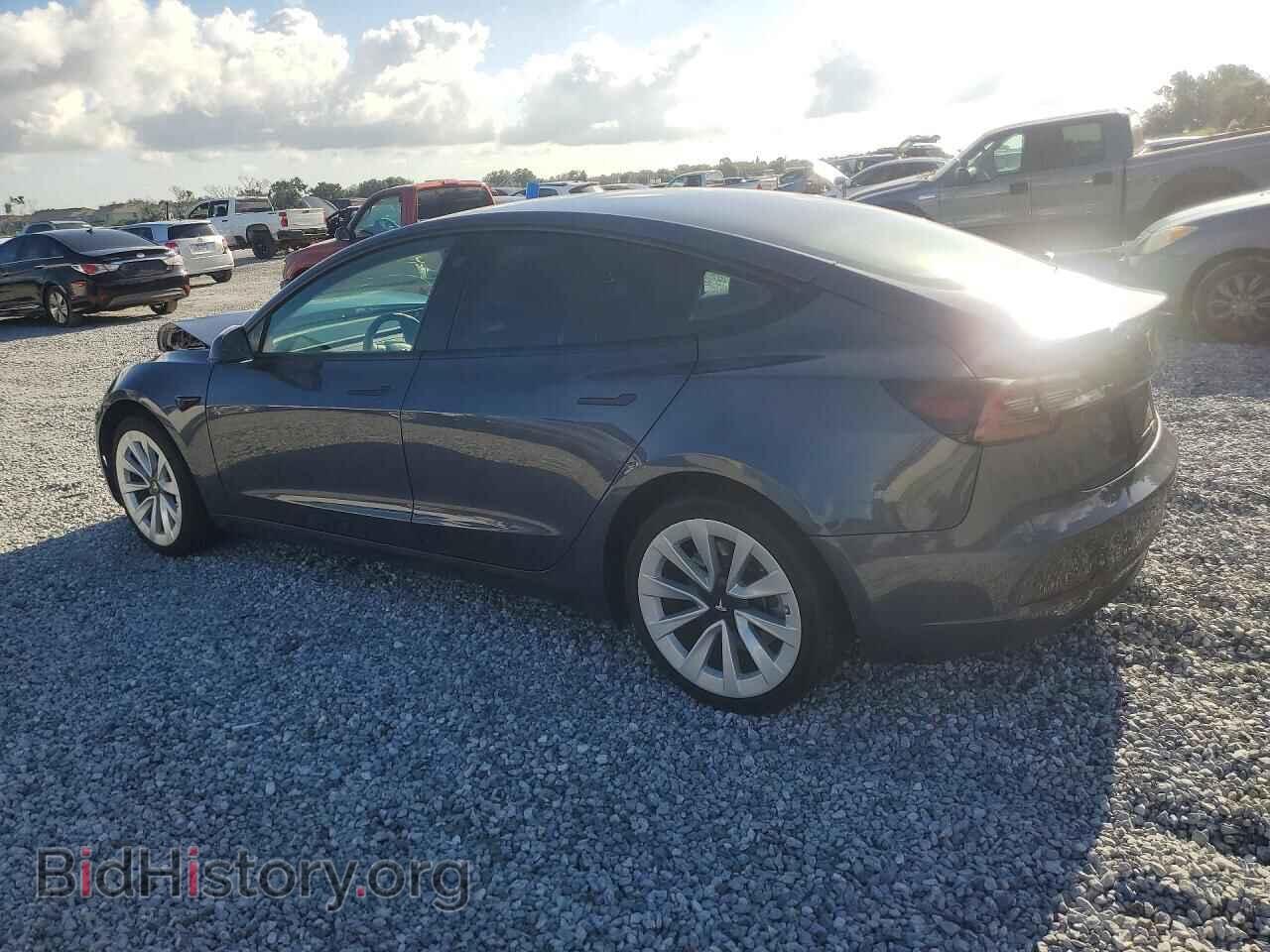 2022 TESLA MODEL 3 - VIN: 5YJ3E1EA5NF309980 - Фото 2