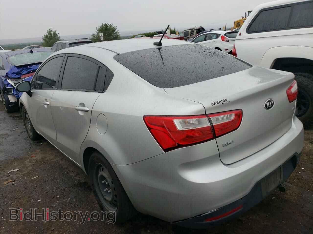 2014 KIA RIO - VIN: KNADM4A39E6361072 - Фото 2